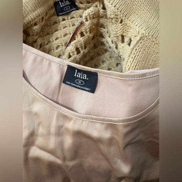 Dressed in Lala Soul Stuff knit dress & slip - Picture 5 of 5